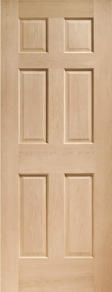 Colonial 6 Panel Internal Oak Fire Door
