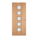 External Bespoke Plywood Paint Grade 10G 5x 245 x 245mm Vision Panel Fire Door with Glass Fire Door Kingdom
