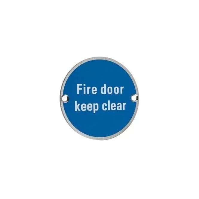 Fire Door Keep Clear Elite Ironmongery