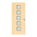 Internal Bespoke Ash Veneer 10G 5x 245 x 245mm Vision Panels Fire Door with Glass Fire Door Kingdom