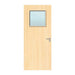 Internal Bespoke Ash Veneer 1G 600 x 600mm Vision Panels Fire Door with Glass Fire Door Kingdom