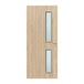 Internal Bespoke Oak Veneer 16G 150x775 150x700 Vision Panels Fire Door with Glass Fire Door Kingdom