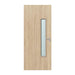 Internal Bespoke Oak Veneer 18G 150 x 1150mm Vision Panel Fire Door with Glass Fire Door Kingdom