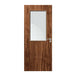 Internal Bespoke Walnut Veneer 8G 508 x 914mm Vision Panel Fire Door with Glass Fire Door Kingdom