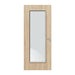 Internal Oak Veneer 19G 508 X 1654mm Vision Panel Fire Door with Glass Fire Door Kingdom