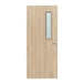 Internal Oak Veneer 3G 150 x 700mm Vision Panels Fire Door with Glass Fire Door Kingdom