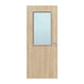 Internal Oak Veneer 8G 508 x 914mm Vision Panels Fire Door with Glass Fire Door Kingdom