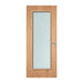Internal Plywood Paint Grade 19G 508 X 1654mm Vision Panel Fire Door with Glass Fire Door Kingdom