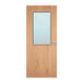 Internal Plywood Paint Grade 8G 508 x 914mm Vision Panel Fire Door with Glass Fire Door Kingdom