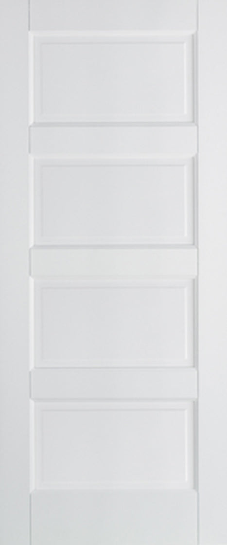 White Contemporary Internal Fire Door FD30