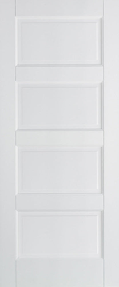 White Contemporary Internal Fire Door FD30