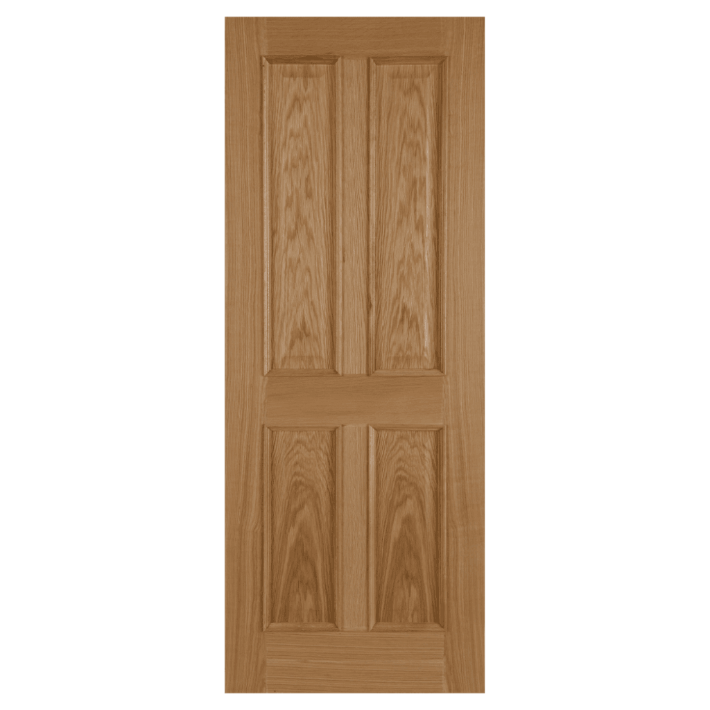 Mendes Internal Oak 4 Panel FD30 Fire Door (44 mm)